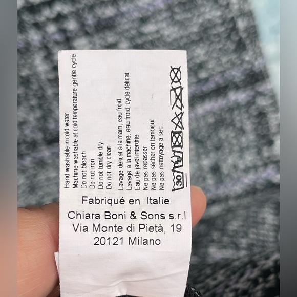 CHIARA BONI LA PETITE ROBE Thayna Plaid Belted Dress size 42/Small - Picture 14 of 16